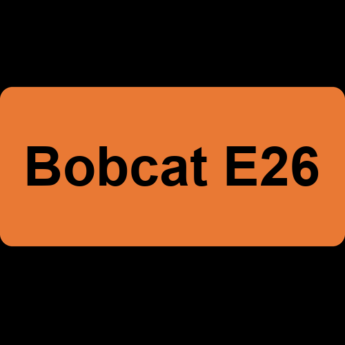 Bobcat E26